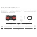 KingSmith Mekanik Ayarlı 24KG Dambıl (1)_kıbrıs