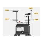 Kingsmith Katlanabilir Workstation Bike (27)